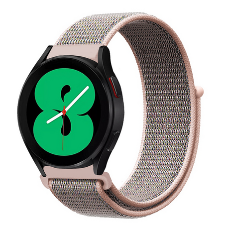 Sport Loop nylon bandje - Zand roze - Huawei Watch 4 (pro) / 3 (pro) / Ultimate