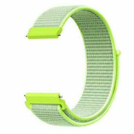 Sport Loop nylon bandje - Geel - Huawei Watch 4 (pro) / 3 (pro) / Ultimate