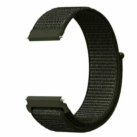 Sport Loop nylon bandje - Leger groen - Huawei Watch 4 (pro) / 3 (pro) / Ultimate