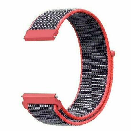 Sport Loop nylon bandje - Magenta - Huawei Watch 4 (pro) / 3 (pro) / Ultimate