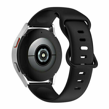 Solid color sportband - Zwart - Huawei Watch 4 (pro) / 3 (pro) / Ultimate