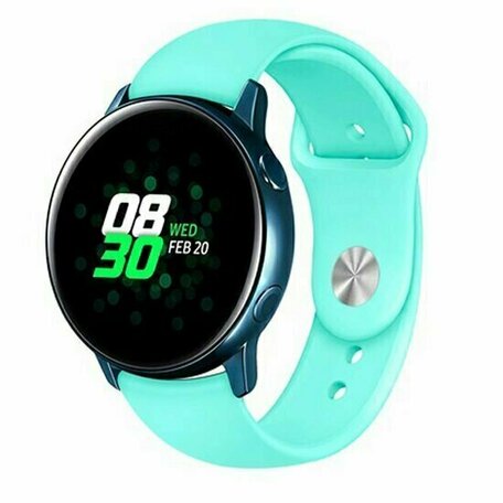 Rubberen sportband - Aqua blauw - Huawei Watch 4 (pro) / 3 (pro) / Ultimate