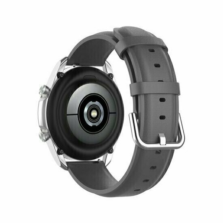 Classic leren bandje - Grijs - Huawei Watch 4 (pro) / 3 (pro) / Ultimate