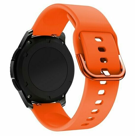 Siliconen sportband - Oranje - Huawei Watch 4 (pro) / 3 (pro) / Ultimate