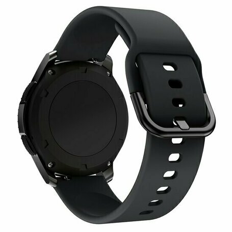 Siliconen sportband - Zwart - Huawei Watch 4 (pro) / 3 (pro) / Ultimate