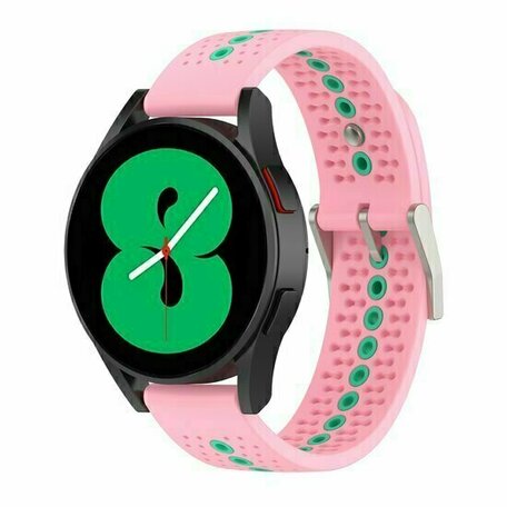 Dot Pattern siliconen bandje - Roze - Huawei Watch 4 (pro) / 3 (pro) / Ultimate