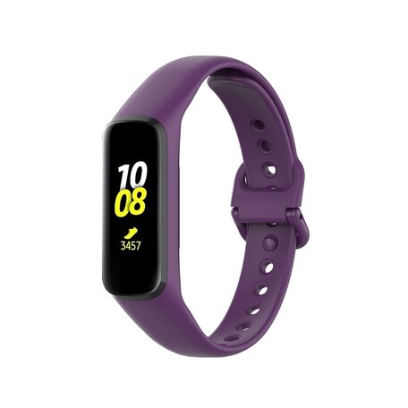 Siliconen bandje - Paars - Samsung Galaxy Fit 2