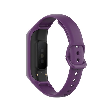 Siliconen bandje - Paars - Samsung Galaxy Fit 2