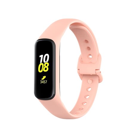 Siliconen bandje - Roze - Samsung Galaxy Fit 2