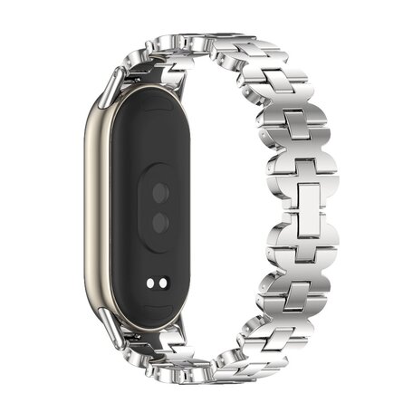 Stalen armband - Zilver - Xiaomi Smart Band 8 & 9