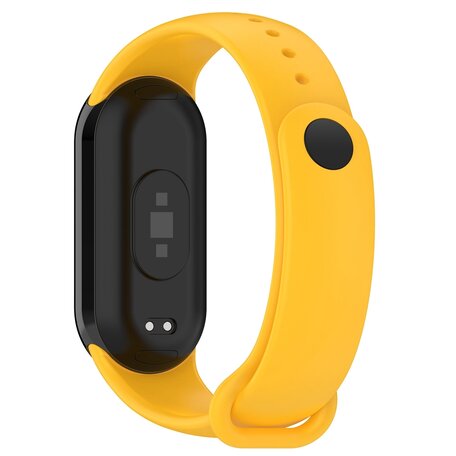 Siliconen bandje - Geel - Xiaomi Smart Band 8 & 9