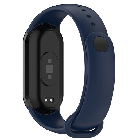 Siliconen bandje - Navy - Xiaomi Smart Band 8 & 9