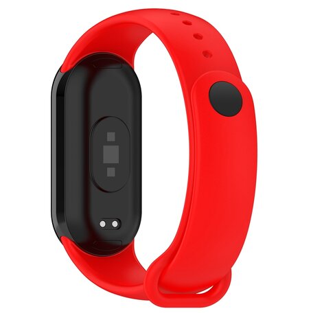 Siliconen bandje - Rood - Xiaomi Smart Band 8 & 9