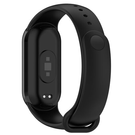 Siliconen bandje - Zwart - Xiaomi Smart Band 8 & 9