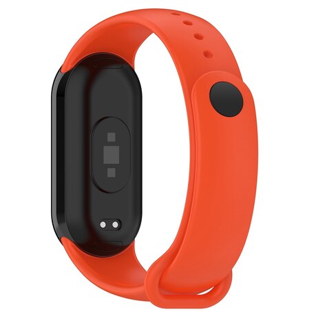 Siliconen bandje - Oranje - Xiaomi Smart Band 8 & 9