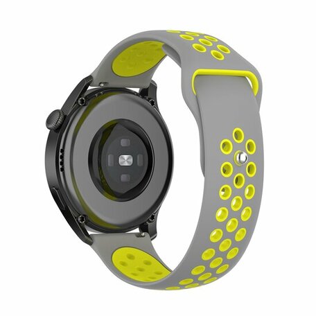 Sport Edition - Grijs + geel - Xiaomi Watch 2 / Xiaomi Watch S1 / S2 / S3 / S4 / Mi Watch