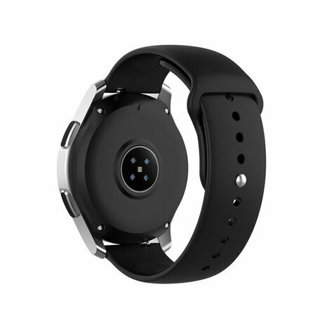 Rubberen sportband - Zwart - Xiaomi Watch 2 / Xiaomi Watch S1 / S2 / S3 / S4 / Mi Watch