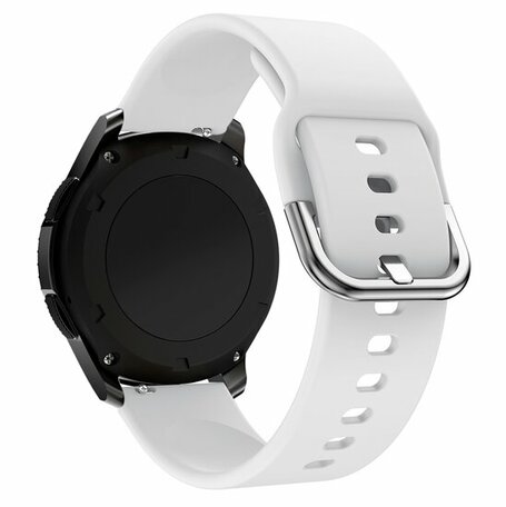 Siliconen sportband - Wit - Xiaomi Watch 2 / Xiaomi Watch S1 / S2 / S3 / S4 / Mi Watch