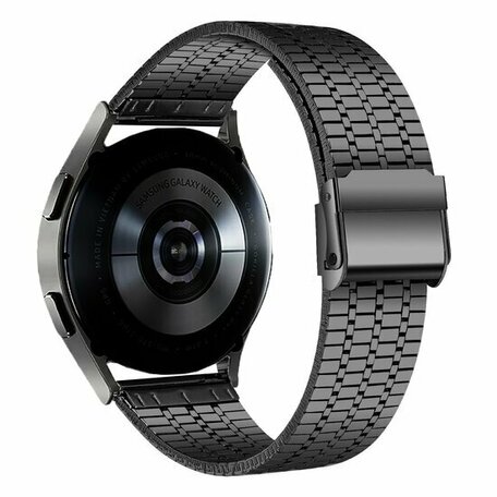 Stalen bandje - Zwart - Xiaomi Watch 2 / Xiaomi Watch S1 / S2 / S3 / S4 / Mi Watch