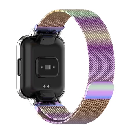 Milanese bandje met case - Multicolor - Xiaomi Redmi Watch 2 (Lite)