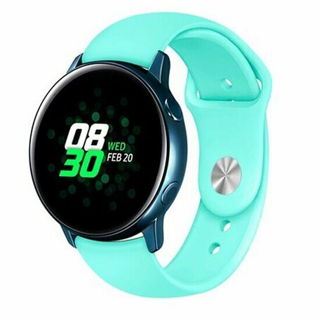 Rubberen sportband - Aqua blauw - Xiaomi Redmi Watch 5 Active / Redmi Watch 5 Lite