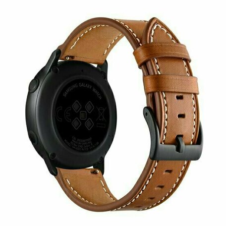 lederen bandje - Bruin - Xiaomi Redmi Watch 5 Active / Redmi Watch 5 Lite