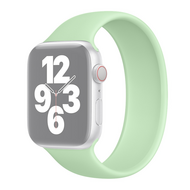 Solo Loop Link serie bandje - Maat: M - Groen - Geschikt voor Apple Watch 42mm / 44mm / 45mm / 49mm