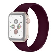 Solo Loop Link serie bandje - Maat: S - Paars - Geschikt voor Apple Watch 42mm / 44mm / 45mm / 49mm