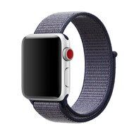 Sport Loop bandje - Navy blauw - Geschikt voor Apple Watch 42mm / 44mm / 45mm / 49mm