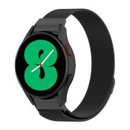 Samsung Galaxy Watch 4 - 40mm / 44mm - Milanese bandje - Zwart