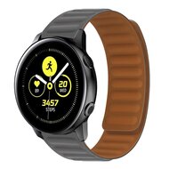 Samsung Galaxy Watch Active 2 - 40mm / 44mm - Siliconen Loop bandje - Grijs