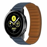 Samsung Galaxy Watch 5 - 40mm / 44mm - Siliconen Loop bandje - Donkerblauw