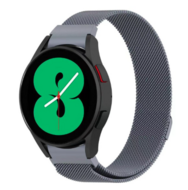 Samsung Galaxy Watch 5 Pro - 45mm - Milanese bandje (ronde connector) - Space Grey