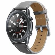 Samsung Galaxy Watch 4 - 40mm & 44mm - Premium Leather bandje - Grijs