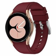 Samsung Galaxy Watch 5 - 40mm & 44mm - Siliconen sportband - Bordeaux