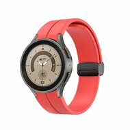 Samsung Galaxy Watch 4 - 40mm & 44mm - D-buckle sportbandje - Rood