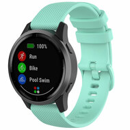 Samsung Galaxy Watch 4 - 40mm & 44mm - Sportband met motief - Turquoise