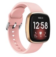 Fitbit Versa 3/4 & Sense 1/2 - Siliconen bandje - Roze