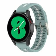 Samsung Galaxy Watch 3 - 45mm - Dot Pattern bandje - Groenblauw