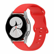 Samsung Galaxy Watch 3 - 45mm - Solid color sportband - Rood