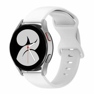 Samsung Galaxy Watch 3 - 45mm - Solid color sportband - Wit