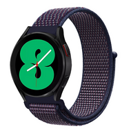 Samsung Galaxy Watch - 46mm - Sport Loop bandje - Navy / donkerpaars gemêleerd