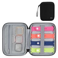 By Qubix Organizer smartwatch bandjes & accessoires - Small - Zwart