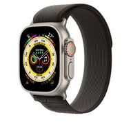 Trail bandje - Zwart - Geschikt voor Apple Watch 42mm / 44mm / 45mm / 49mm