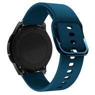 Samsung Galaxy Watch 3 - 45mm - Siliconen sportband - Zee blauw