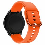 Samsung Galaxy Watch - 46mm - Siliconen sportband - Oranje