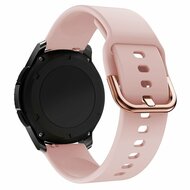 Samsung Galaxy Watch - 46mm - Siliconen sportband - Roze