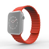 Siliconen Loop bandje - Rood - Geschikt voor Apple Watch 38mm / 40mm / 41mm