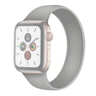 Solo Loop Link serie bandje - Maat: S - Grijs - Geschikt voor Apple Watch 38mm / 40mm / 41mm