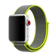 Sport Loop bandje - Groen - Geschikt voor Apple Watch 38mm / 40mm / 41mm